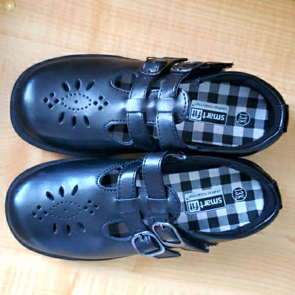 NEW Smarfit Double Strap Mary Janes